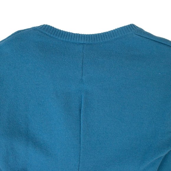 UNRAVEL PROJECT Blue Wool Pintuck Sweater Size S $910 - Picture 5 of 5